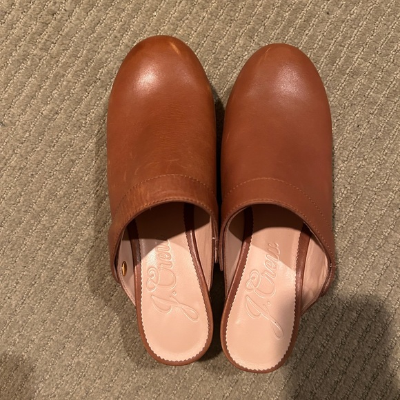 J. Crew leather clogs size 7 - Picture 4 of 5